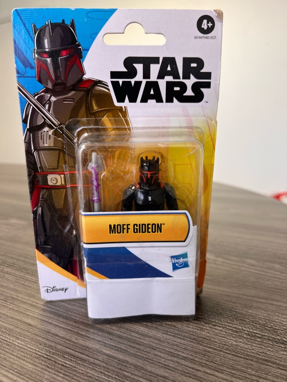 Star Wars Moff Gideon Action Figure - Black, Red, Purple